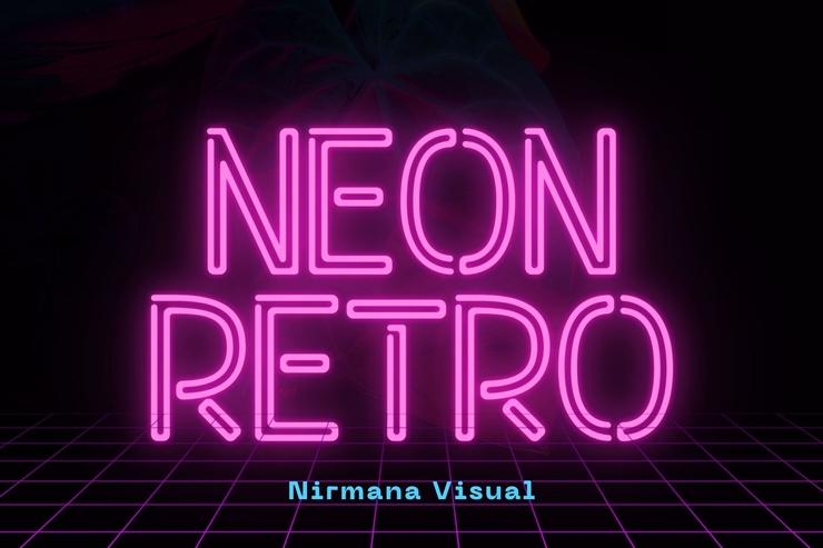 neon retro - version 8