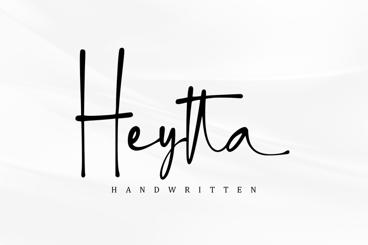 Heytta字体 3