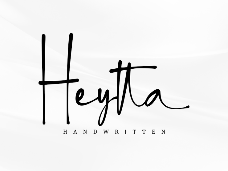 Heytta字体 1