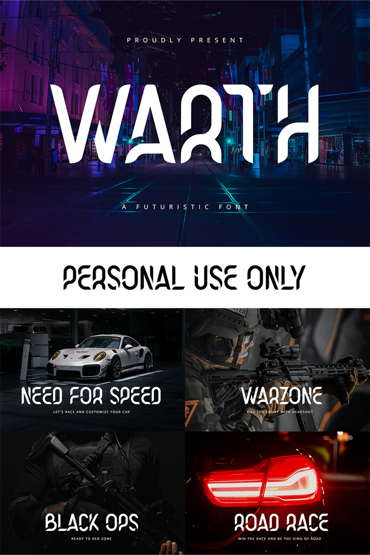 warth字体 1