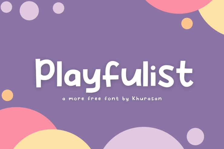 playfulist字体 1