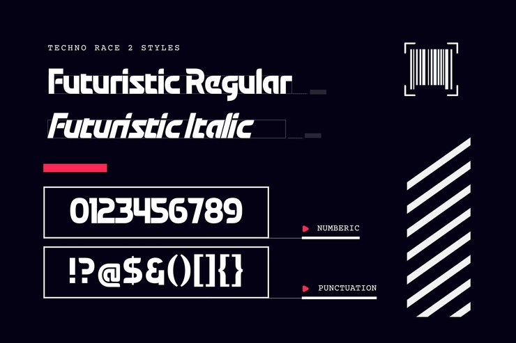 techno race italic 1