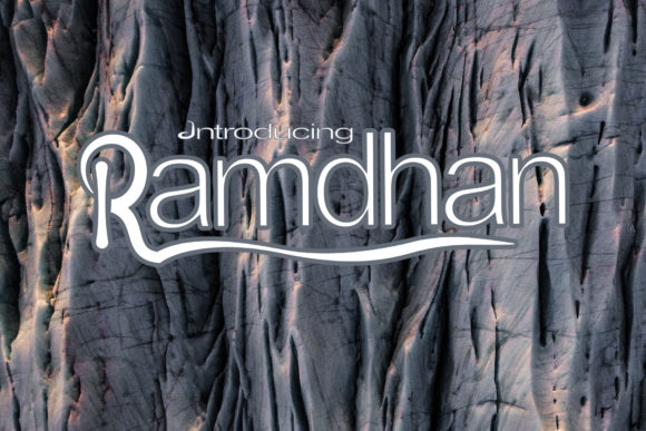 Ramdhan字体 1