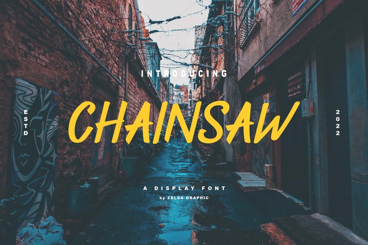 Chainsaw字体 1