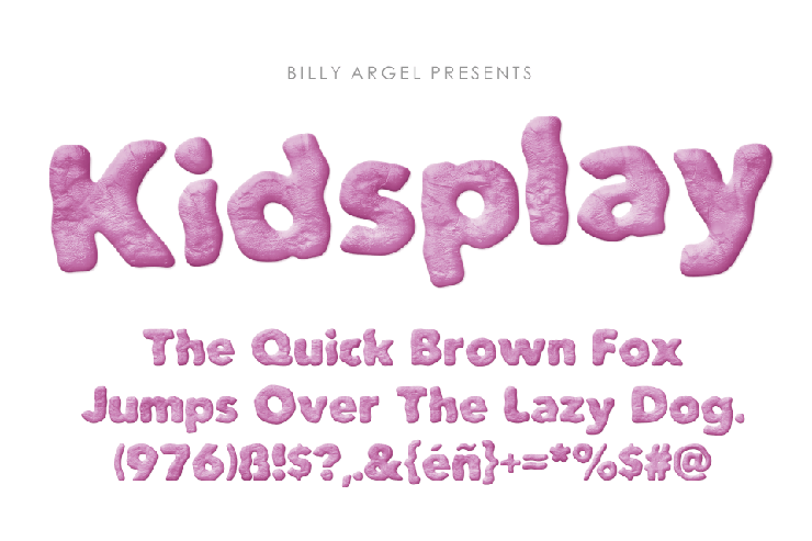 Kidsplay字体 4