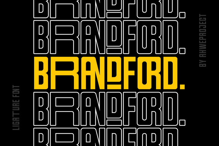 Brandford字体 2