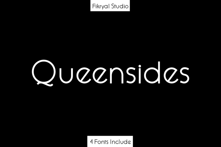Queensides字体 1