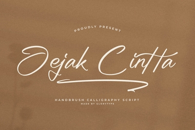 Jejak cintta字体