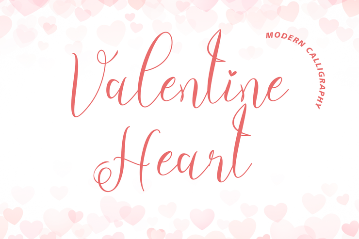 Valentine heart字体 1