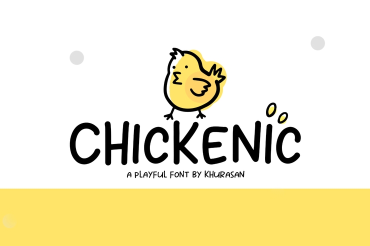 Chickenic字体 1