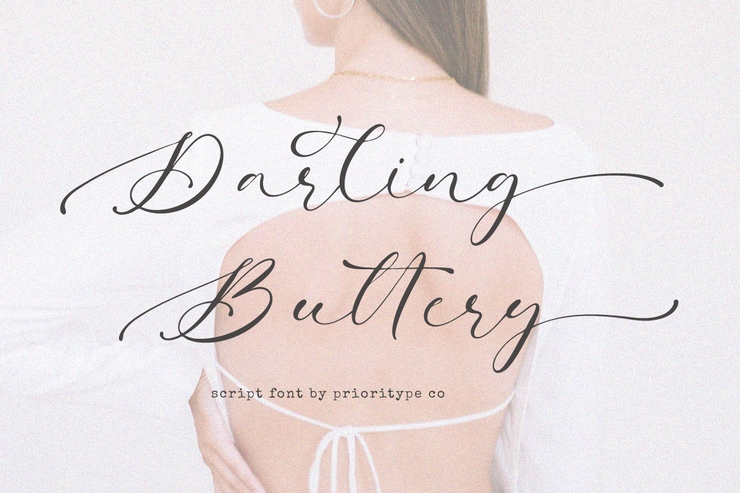 Darling buttery字体 1