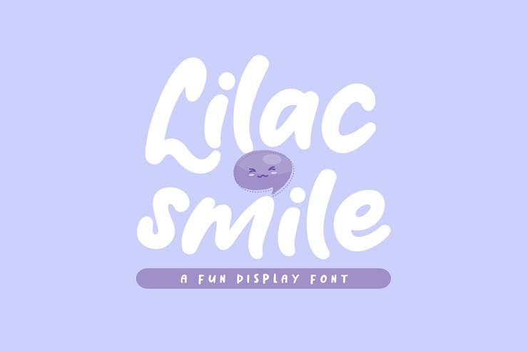 Lilac smile字体 1
