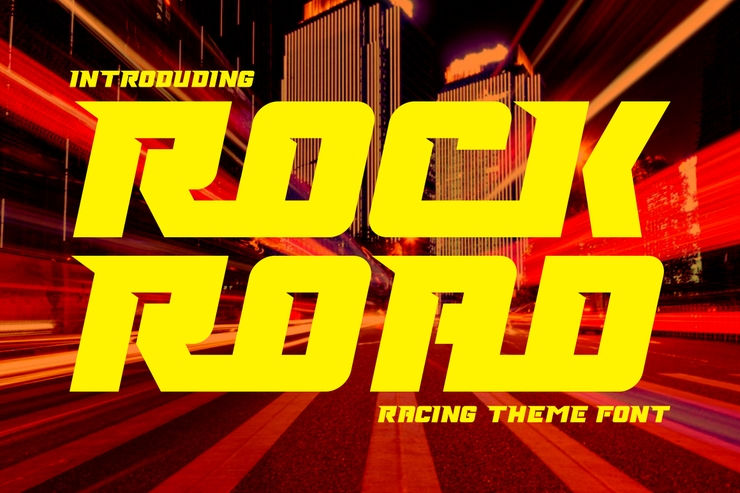 Rock road字体 1