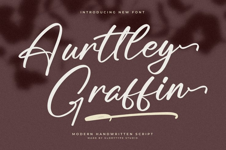 Aurttley graffin字体 1