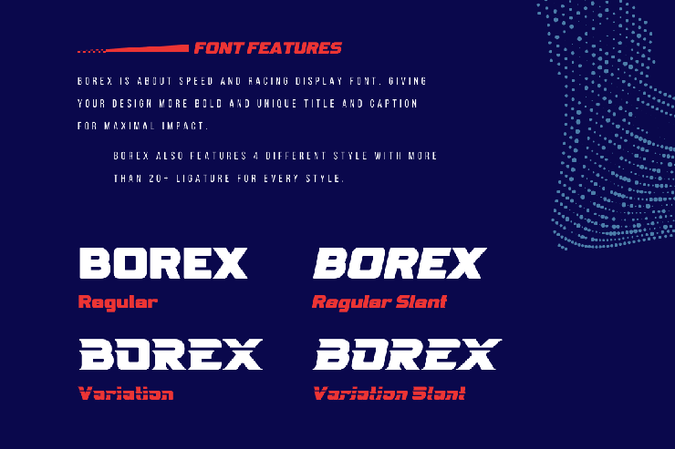 Borex字体 2