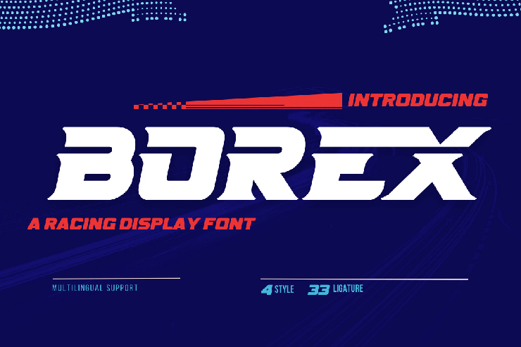 Borex字体 1