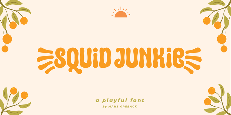 Squid junkie字体 10