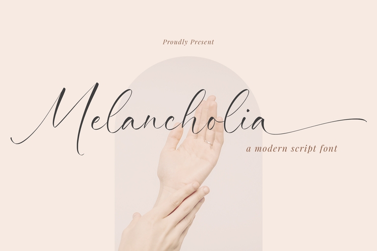 Melancholia字体 1