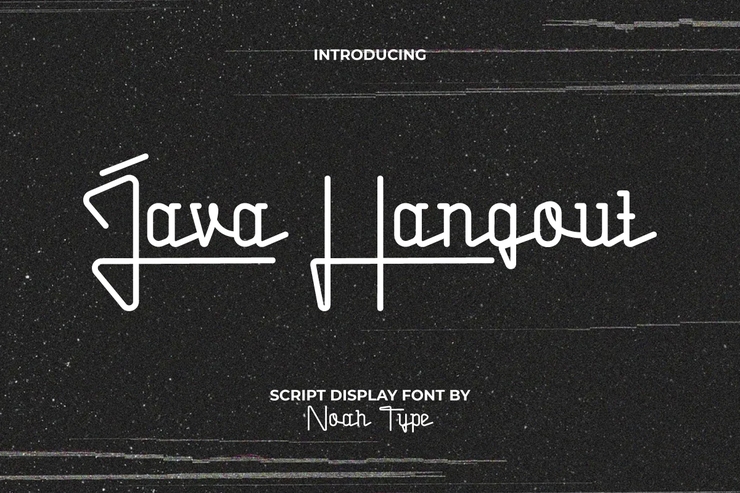 Java hangout字体 1