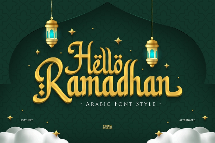 ramadhan阿拉伯字体 1