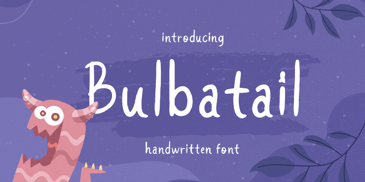 Bulbatail字体 1