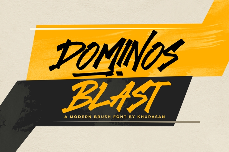 Dominos blast字体 1