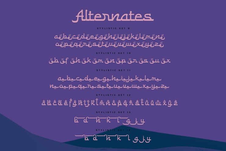 Alibon阿拉伯字体 9