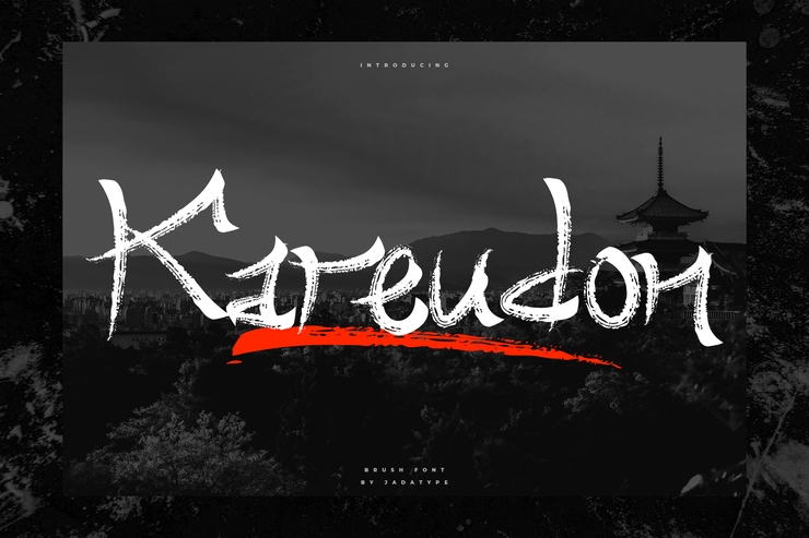 Kareudon字体 1