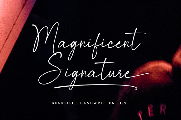 Magnificent字体 1