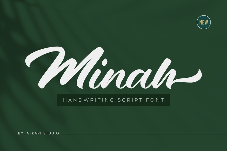 Minah字体 1