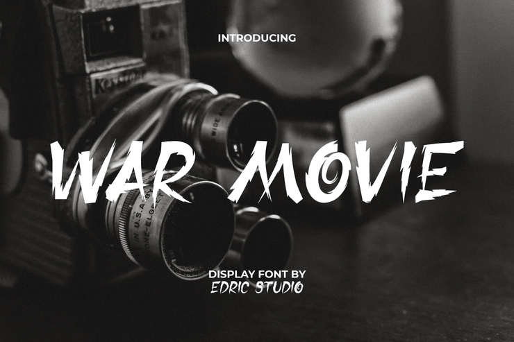 War movie字体 1