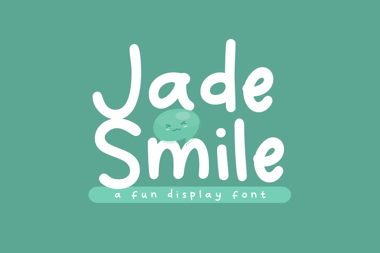 Jade smile字体 1