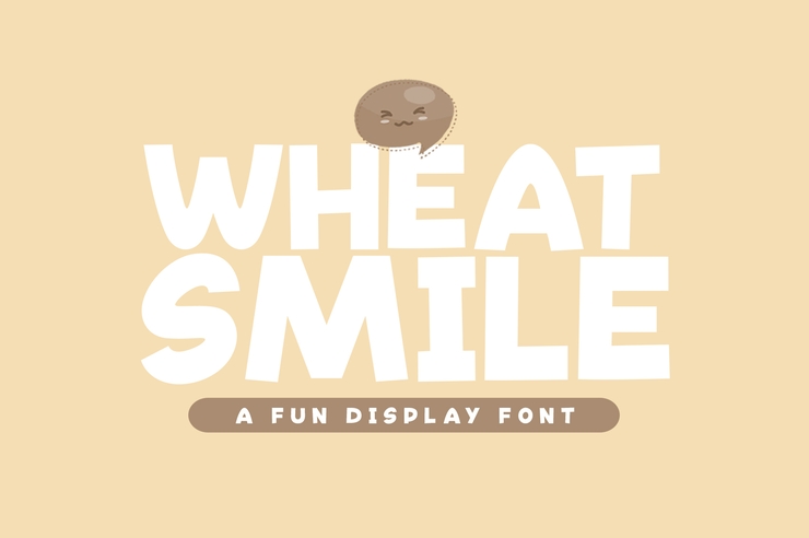 Wheat smile字体 1