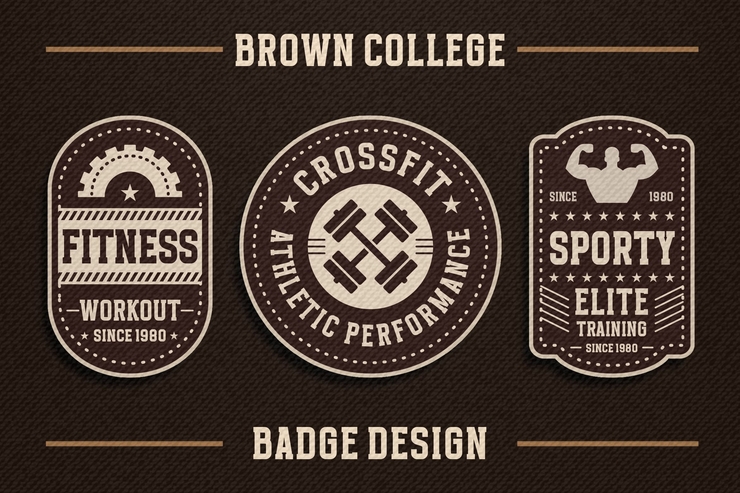 Brown college字体 2