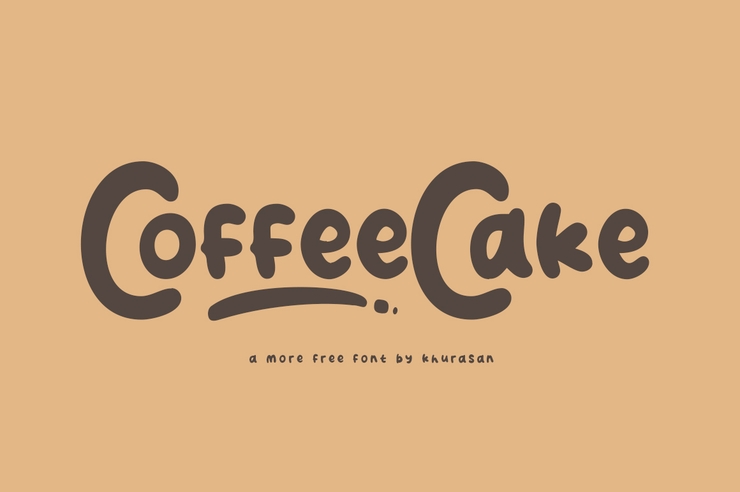 Coffe cake字体 1