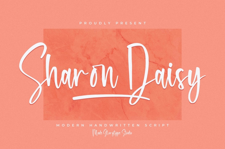 Sharon daisy字体 1