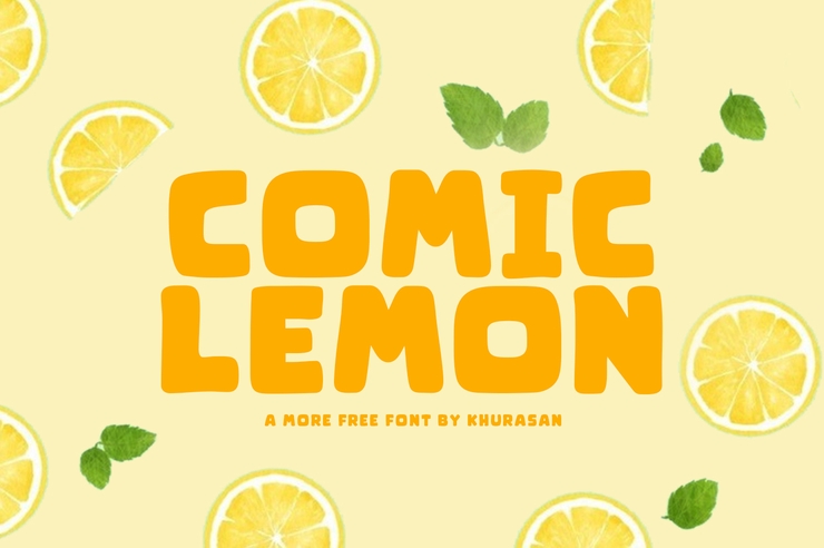 Comic lemon字体 1