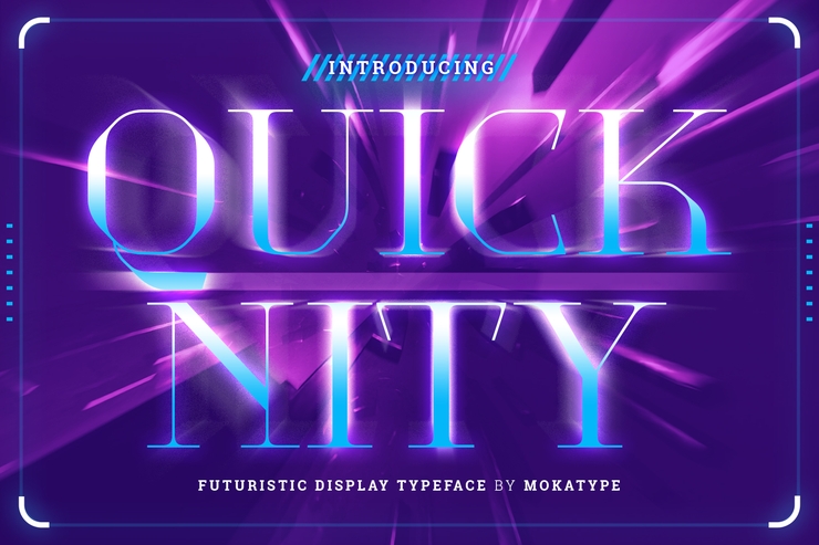 Quicknity字体 1