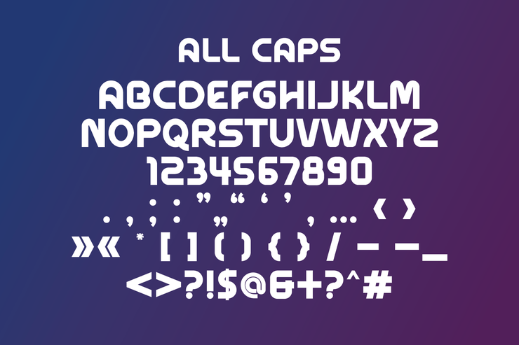 zerafoc字体 6