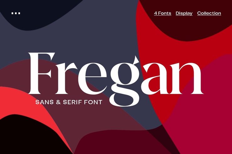 Fregan serif字体 1