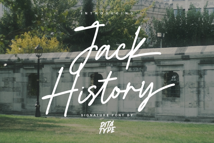 Jack history字体 1