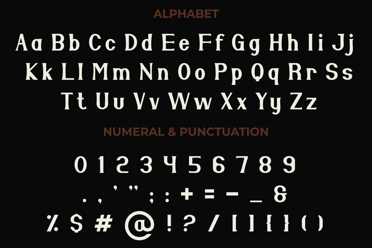 Alano字体 2