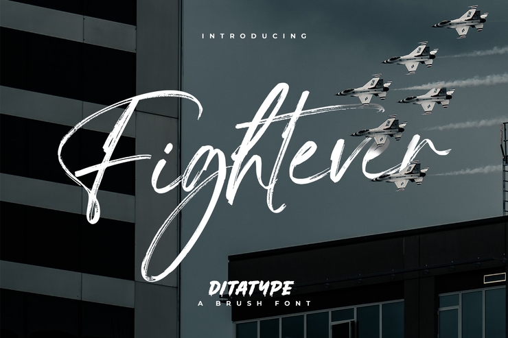 Fightever字体 1