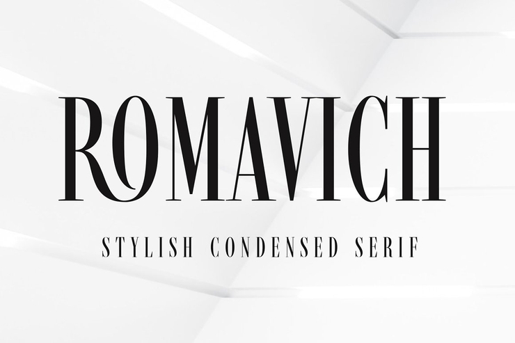 Romavich字体 1