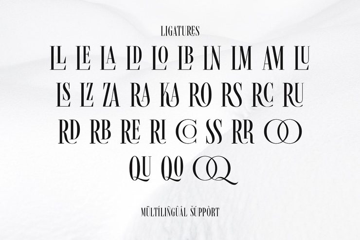 Romavich字体 5