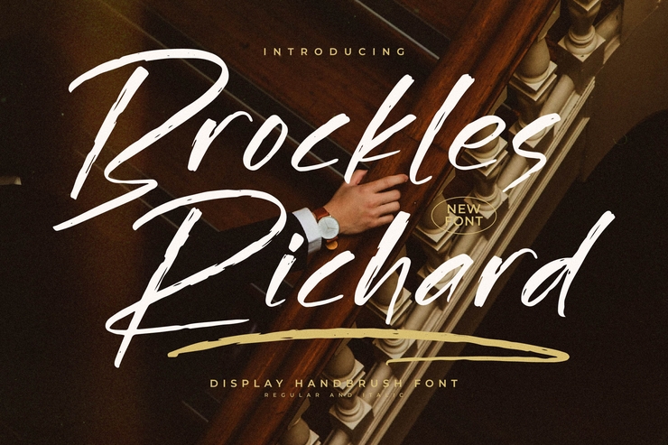 Brockles richard字体 1