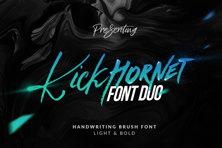 Kick hornet字体 1