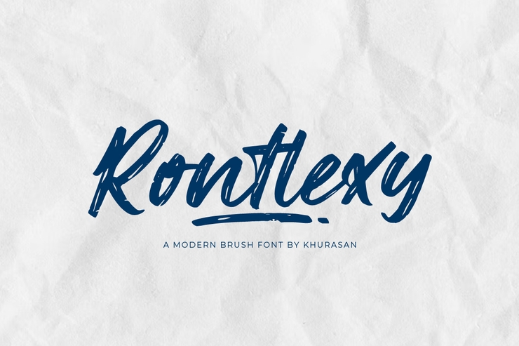 Rontlexy字体 1