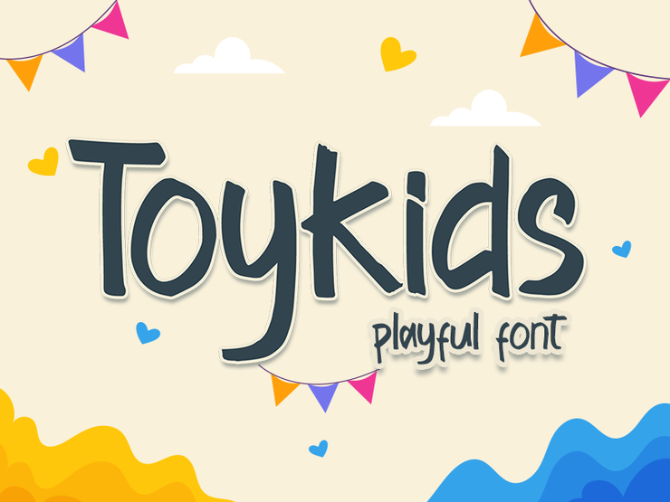 Toykids字体 1