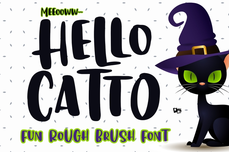 Hello catto字体 1